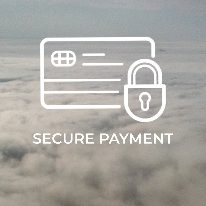 CLICK ON THIS LINK TO GO TO - OUR SECURE PAYMENT POLICY PAGE.  The picture shows a credit card and a security lock with a background of clouds.  OUR SITE IS SECURE.  LOOK FOR THE LOCK SYMBOL IN THE URL BAR.