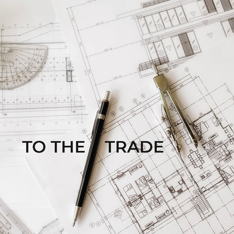 CLICK ON THIS LINK TO GO - TO THE TRADE PAGE.  The picture shows a set of plans and design tools.  FOR THOSE IN THE TRADE LOOKING FOR PRICING DISCOUNTS.