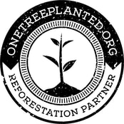 REFORESTATION PARTNER LOGO for JAMIESANTANIELLO.COM & ONETREEPLANTED.ORG 