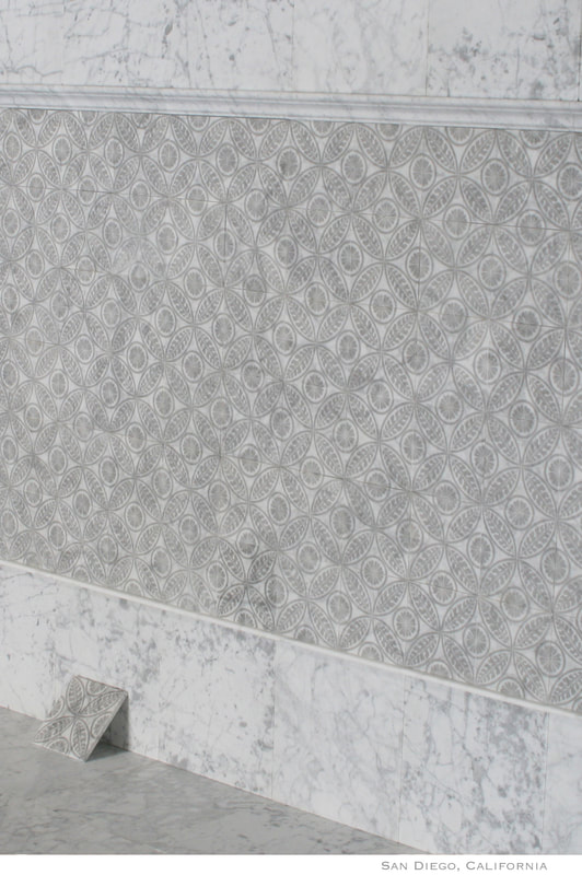 Artist Jamie Santaniello
Wall - Historical Renditions / WTS66-336R / Hand Carved Bianco Marble Honed w/light gray stain.  San Diego, California
jamiesantaniello.com
Copyright©JS2018